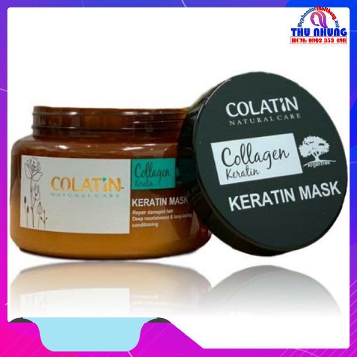 Kem ủ tóc Colatin Keratin hair mask phục hồi chuyên sâu (dạng hũ) 500ml