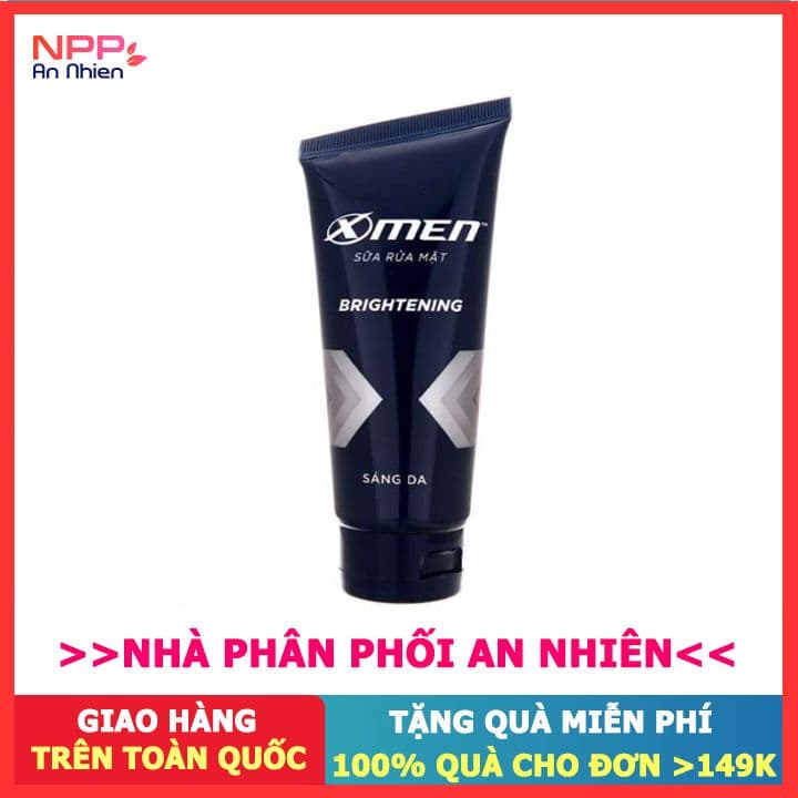 Sữa rửa mặt X-men Brightening sáng da 50g- NPP AN NHIÊN