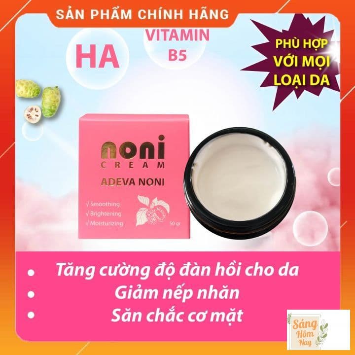 [HCM]Kem dưỡng da Trái nhàu Noni 50 gr - Dưỡng ẩm da hiệu quả - An toàn cho cả da nhạy cảm