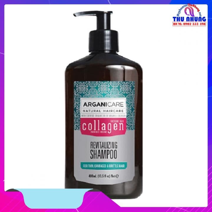 [HCM]Dầu gội ARGANICARE COLLAGEN siêu mềm mượt 400ml