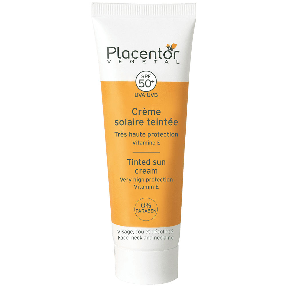 [HCM]Kem chống nắng khoáng chất (Có Màu) Placentor Vegetal Tinted sun cream SPF50 PA ++++40ml