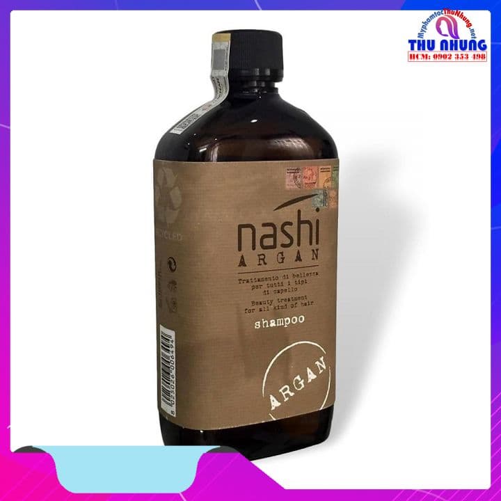 [HCM]Dầu gội phục hồi tóc hư tổn Nashi Argan Shampoo 500ml