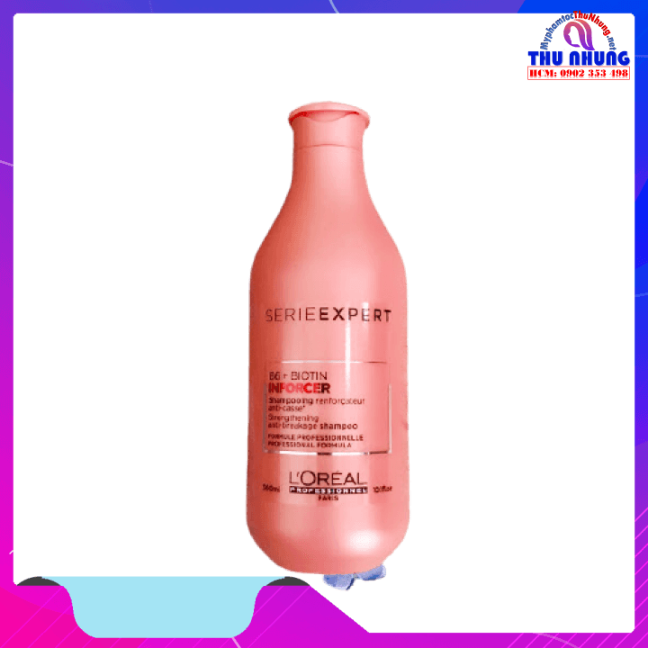 [HCM][LOREAL CHÍNH HÃNG] Dầu gội phục hồi ngăn gãy rụng Loreal Serie Expert B6 + Biotin 300ml