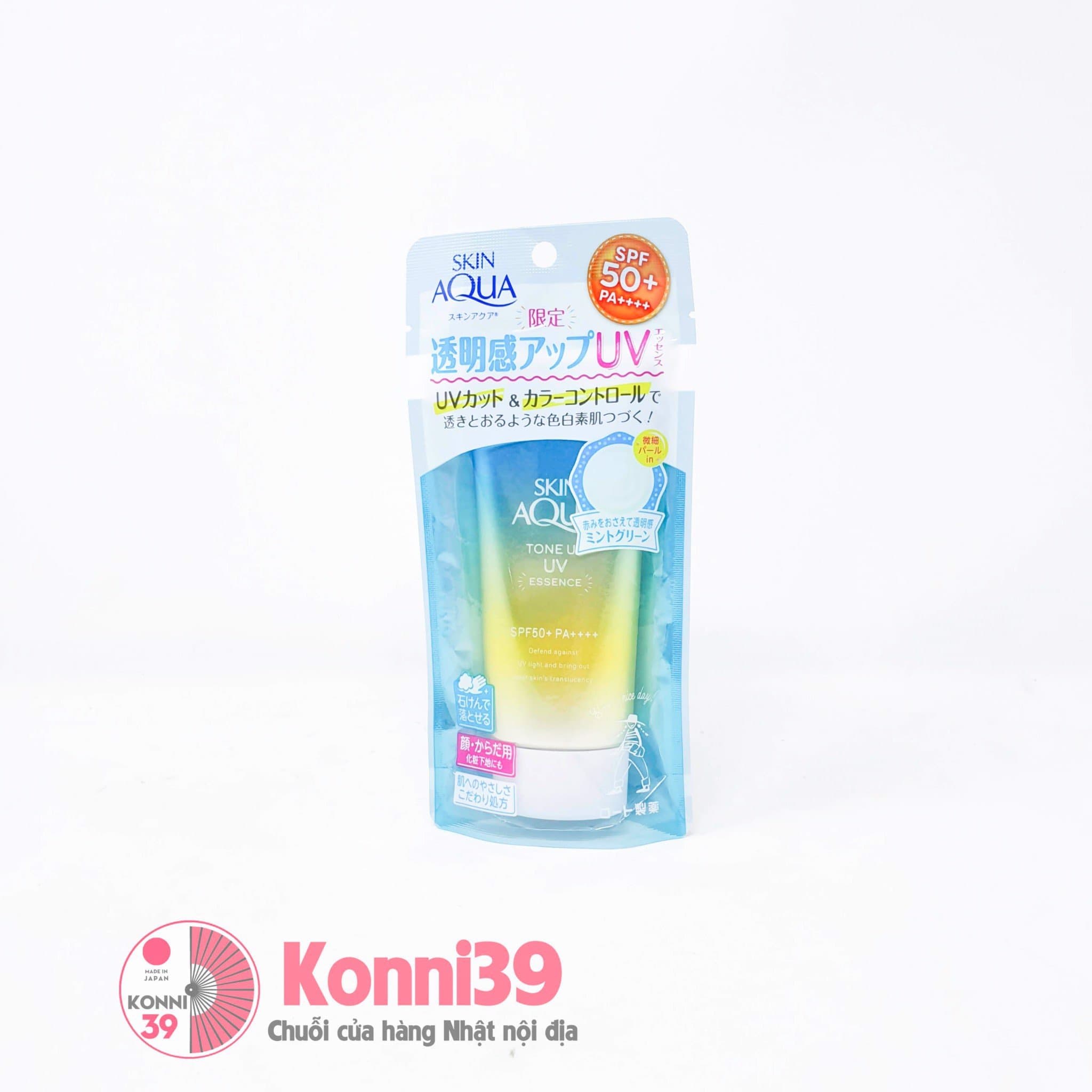 Kem chống nắng nâng tông da Skin Aqua SPF50+ PA++++ 80g (Mẫu MỚI)