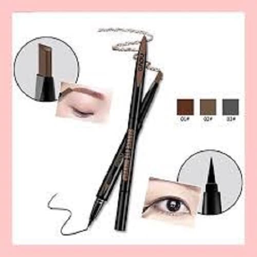 Bút Chì kẻ lông mày 2in1 NoVo Makeup Seduce (KẺ MÀY + KẺ MẮT)