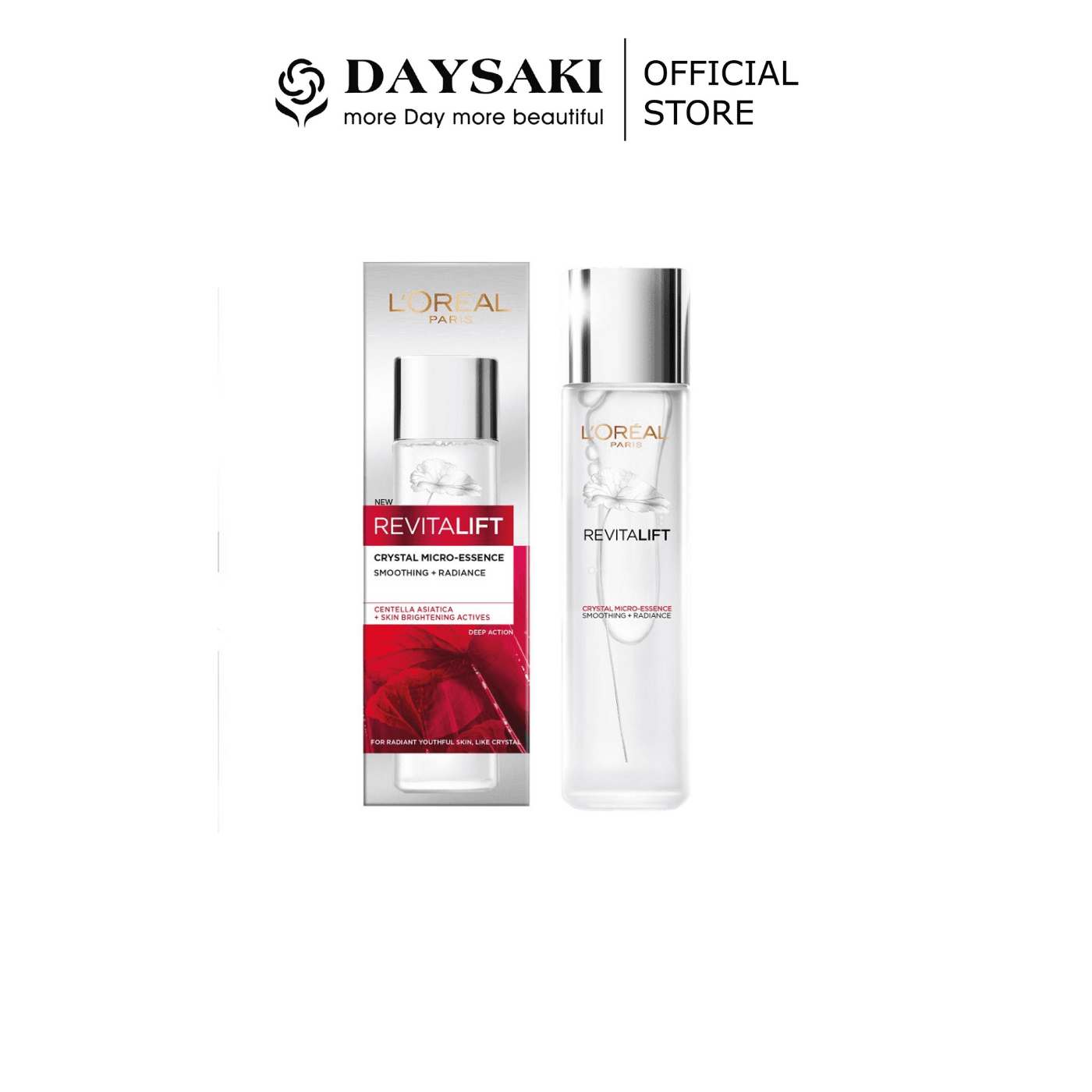 [HCM]LOreal Dưỡng Chất Làm Căng Mướt Da 130ml Revitalift Crystal Micro Essence