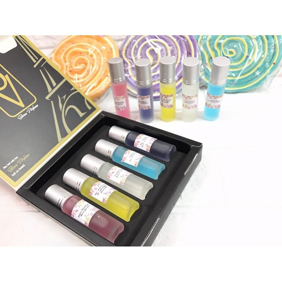 [HCM]Combo 5 chai nước hoa lăn tròn xịn 5ml (LOẠI TỐT)