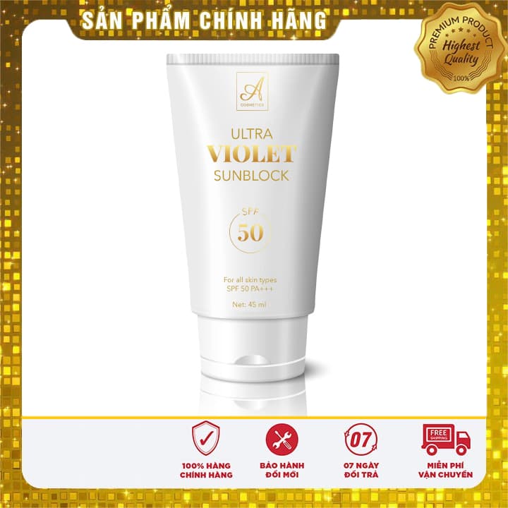 [Chính Hãng] kem chống nắng a cosmetic ultra violet sun block
