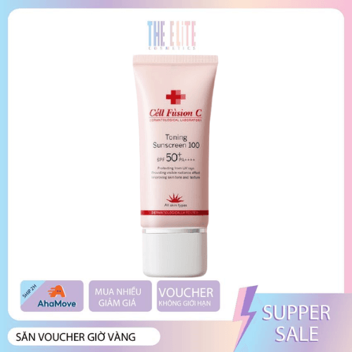 Kem chống nắng cho mọi loại da Cell Fusion C Toning Sunscreen 100 SPF50+/PA+++
