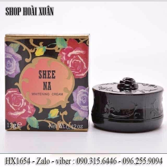 [HCM]Kem dưỡng trắng da SHEE NA WHITENING PEARL CREAM TAIWAN bông hồng đen - Kem Sheena - HX1654