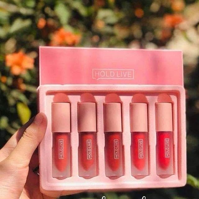 Set 5 cây son kem nhung Hold Live Light Matte Lip