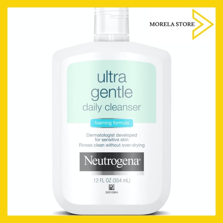 [HCM]Sữa rửa mặt cho da dầu nhạy cảm Neutrogena Ultra Gentle Daily Facial Cleanser Foaming Formula 354 ML