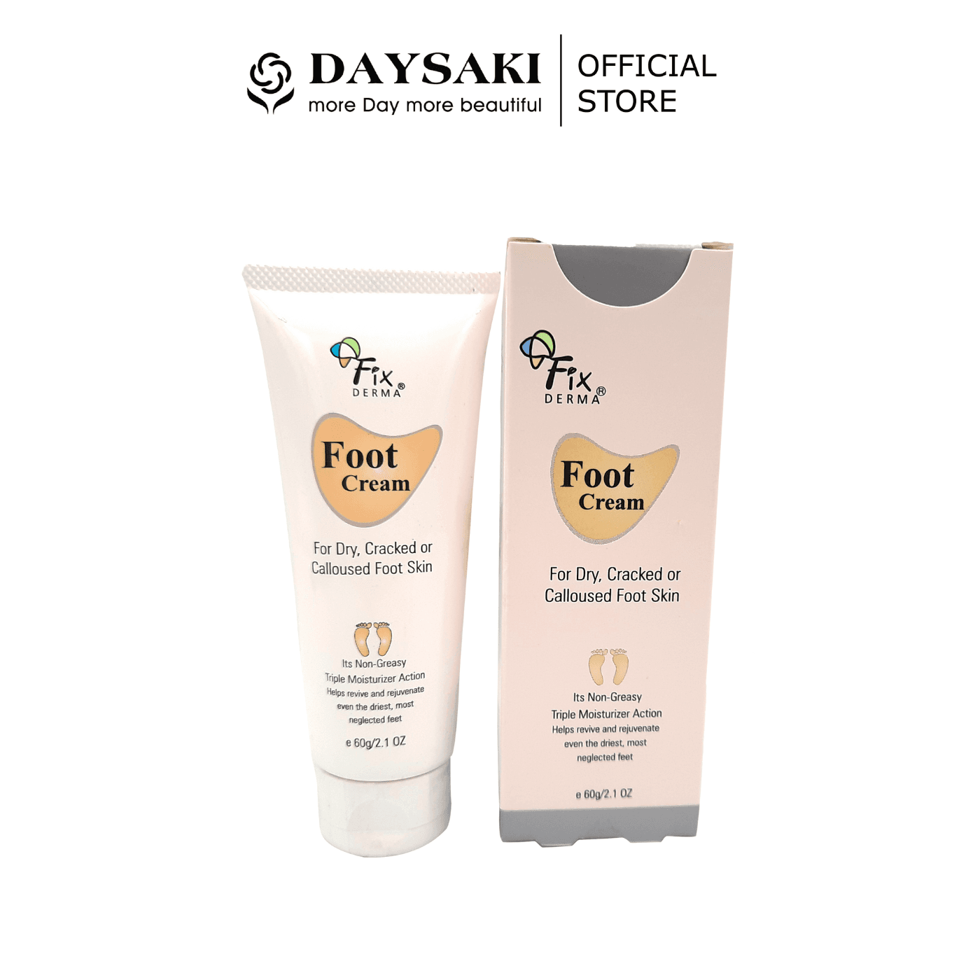FIXDERMA KEM DƯỠNG CHỐNG NỨT GÓT CHÂN FOOT CREAM 60G