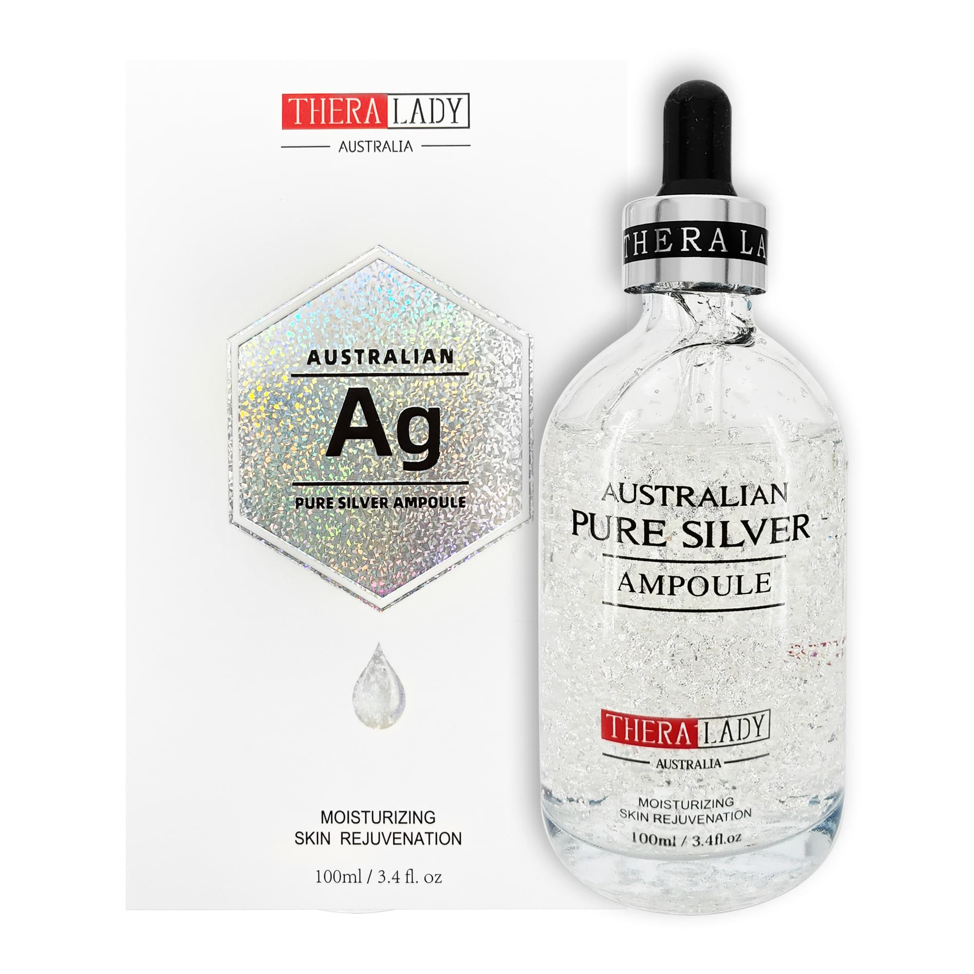 [HCM]Serum tinh chất bạc Thera Lady Australian Ag Pure Silver Ampoule 100ml Úc
