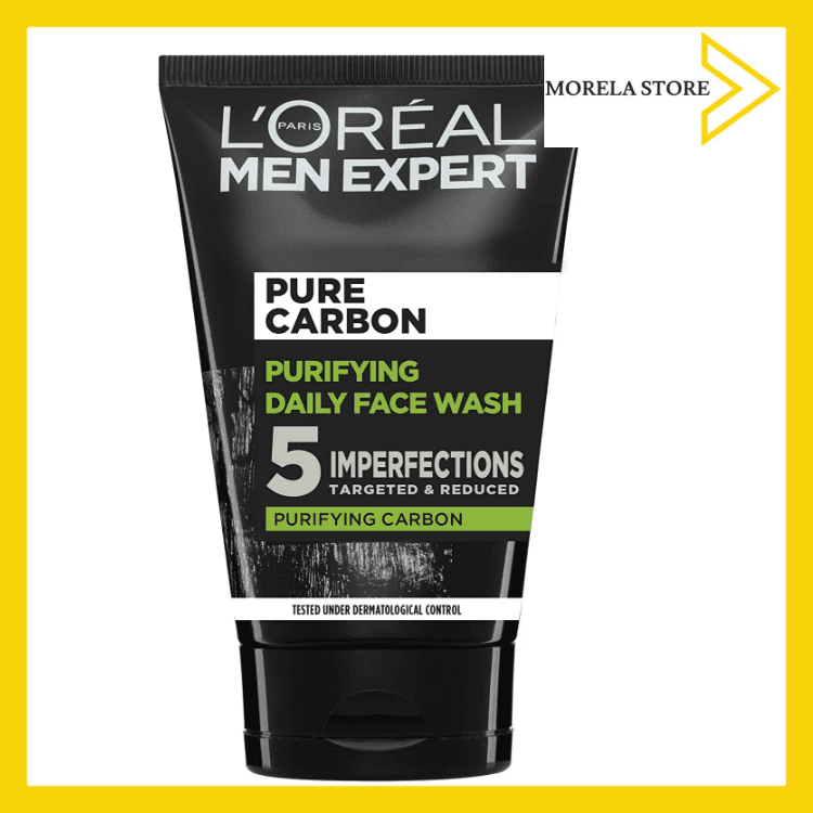 [HCM][LOreal]  Sữa rửa mặt 5 tác động LOreal Men Expert Pure Carbon Purifying Daily Face Wash 100ml