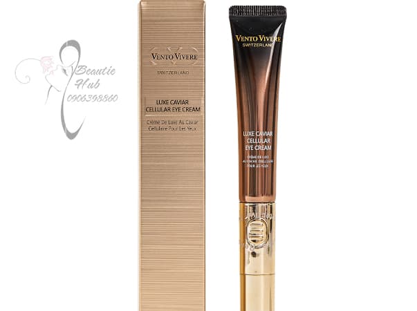 [HCM]Kem Dưỡng Da Vùng Mắt Vento Vivere Switzerland Luxe Caviar Cellular Eye Cream 20gr