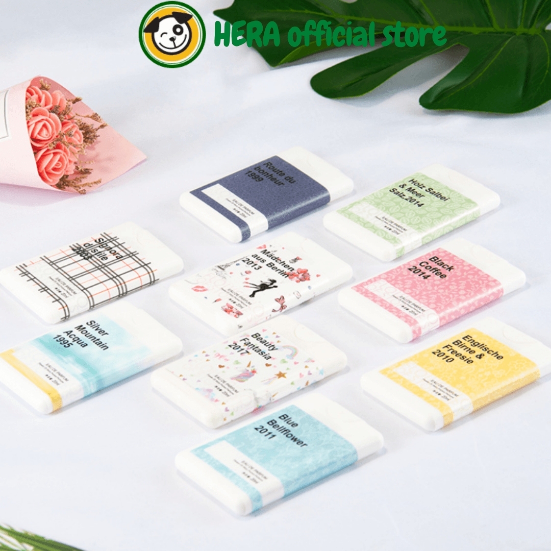 Nước hoa mini 20ml 3ml 2ml dạng xịt nhỏ gọn tiện lợi hương thơm dịu nhẹ dễ chịu