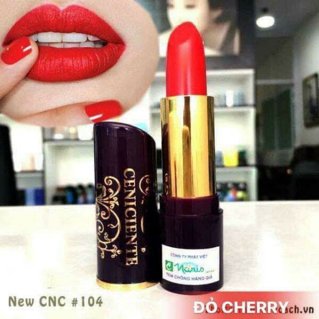 Son lì Naris CNC (CENICIENTE) New Smooth Long Lasting Lipstick mịn môi bền màu