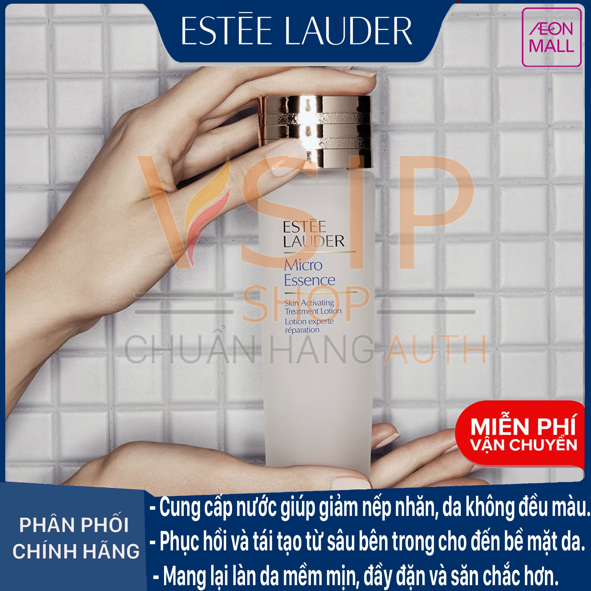 Chính hãng - Tinh chất dưỡng da nước thần Estee Lauder Micro Essence Skin Activating Treatment Lotion