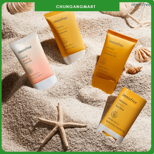 Kem chống nắng lâu trôi làm sáng da innisfree Intensive Triple Care Sunscreen SPF50+ Pa++++ 50ml