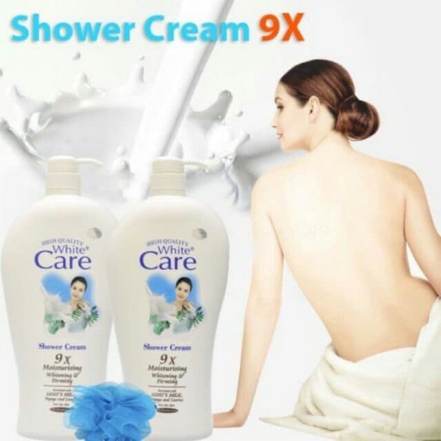 2 CHAI SỮA TẮM DÊ SKIN CARE 9X TỪ TINH CHẤT SỮA DÊ