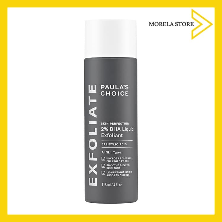 [HCM]Dung dịch tẩy tế bào chết Paulas Choice SKIN PERFECTING 2% BHA Liquid Exfoliant Salicylic Acid 118ml