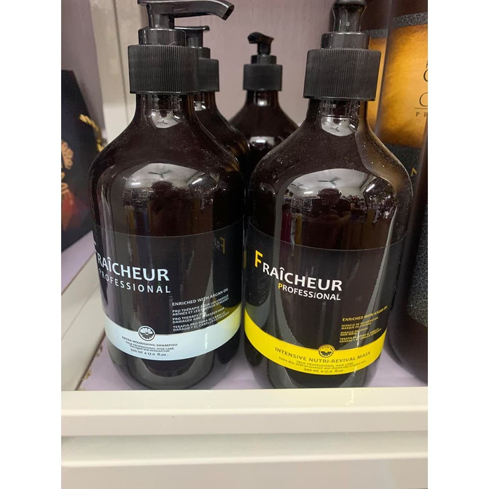 CẶP DẦU GỘI XẢ DƯỠNG ẨM SÂU FRAICHEUR EXTRA NOURISHING 500ML X2
