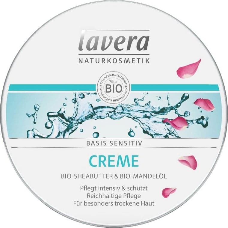 Kem dưỡng ẩm mặt và toàn thân Lavera - Chăm sóc da nhạy cảm (150ml) (HSD: 05-2022)