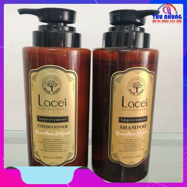 [HCM]DẦU GỘI XẢ LACEI IMPROVEMENT SIÊU MƯỢT 750ML