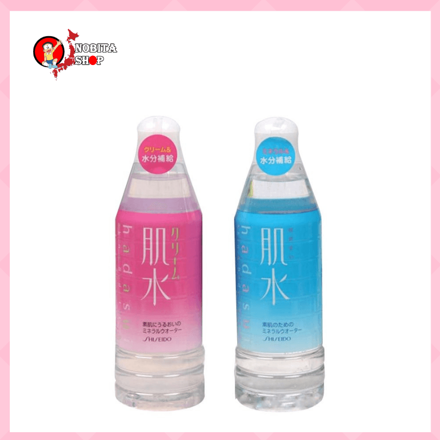 Nước Hoa Hồng Shiseido Hadasui (Màu xanh/hồng) - 400 ml