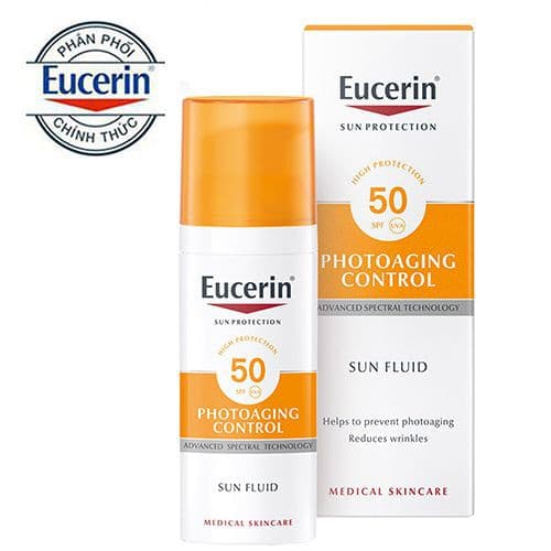 Kem chống nắng chống lão hóa Eucerin Sun Fluid Photoaging Control SPF 50