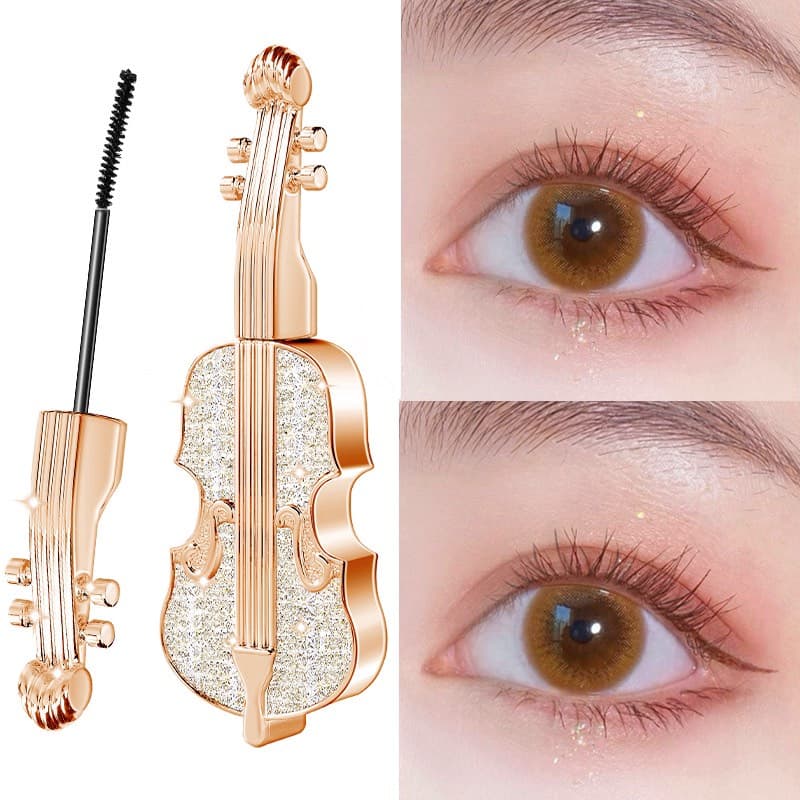 Mascara dài và dày mi tự nhiên linez cây đàn mascara chống thấm nước hàng cao cấp