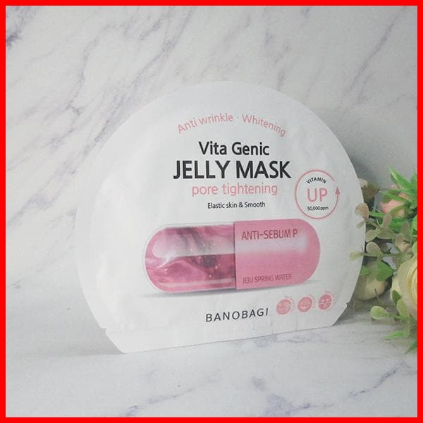 Mặt Nạ Giấy BANOBAGI Vita Genic Pore Tightening Jelly Mask (dưỡng da se khít)