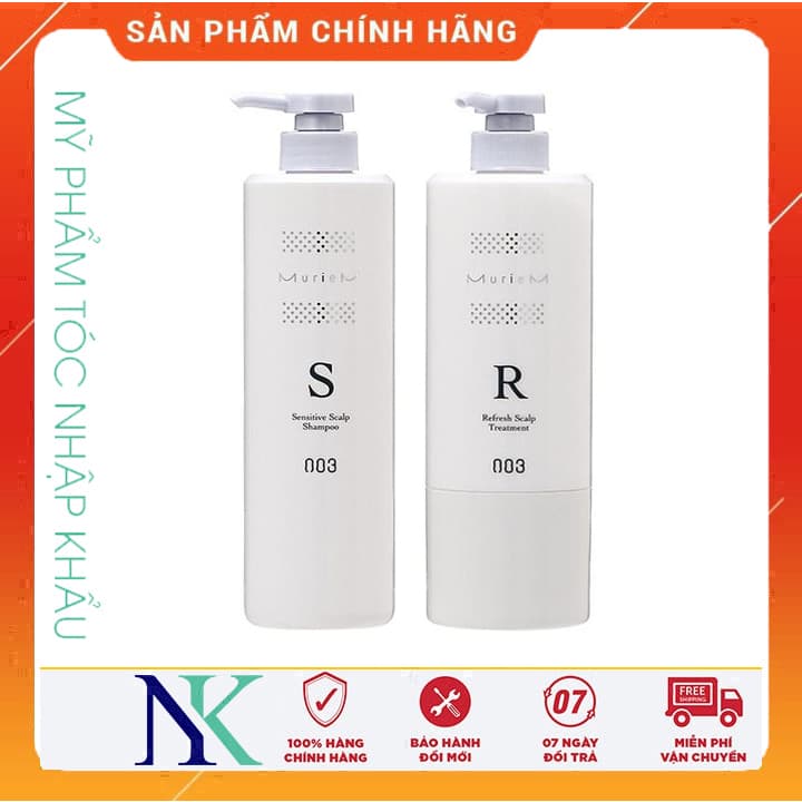 [HCM]Dầu Gội Xã Muriem Sensitive Scalp Dành Cho Da Đầu Nhạy Cảm Khô Gàu Và Ngứa 660Ml