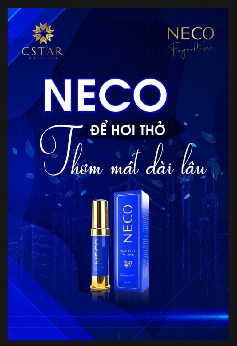 Xịt Thơm Miệng Kháng Khuẩn Chống Dịch NECO.[ HÀNG CHÍNH HÃNG ]
