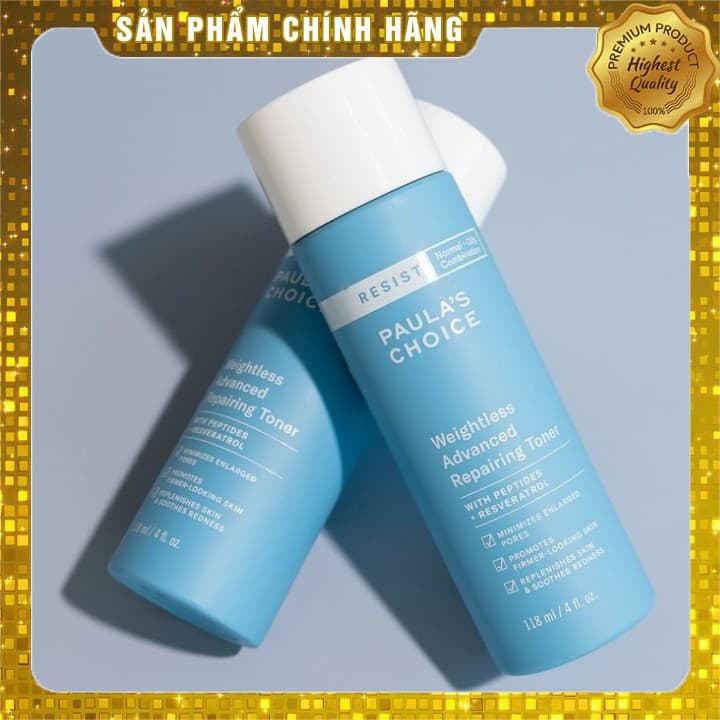 Toner Paulas Choice Toner Resist Weightless Advanced Repairing 118ml