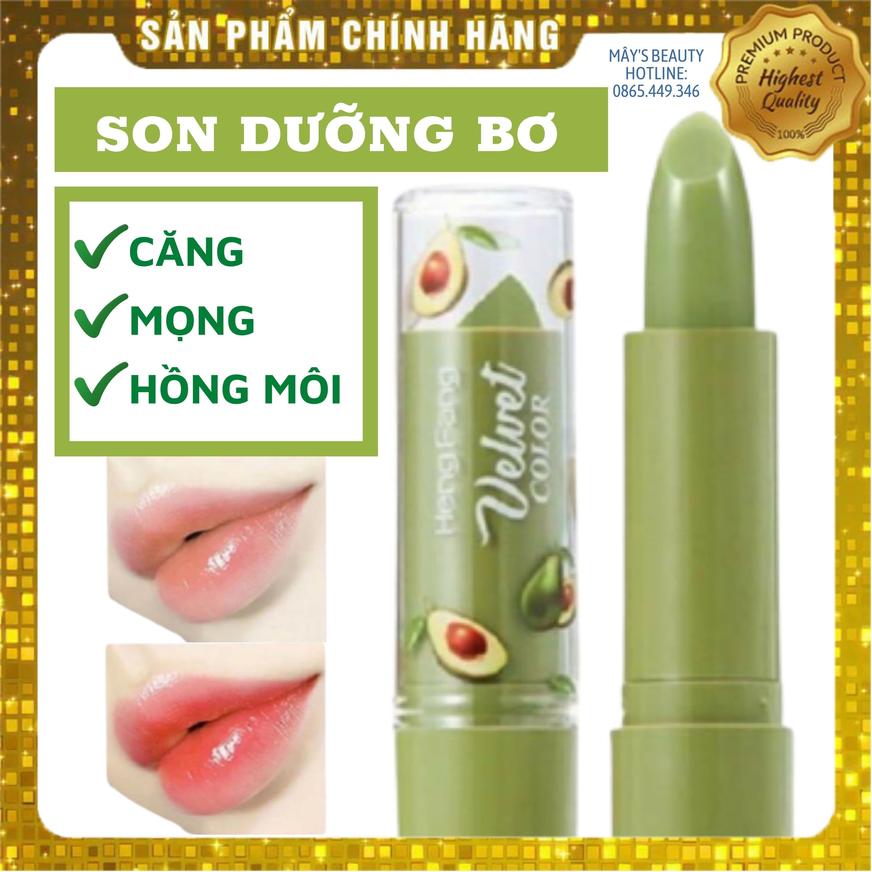 Son Dưỡng Môi Trái Bơ Hasaya Girl Soft Avocado