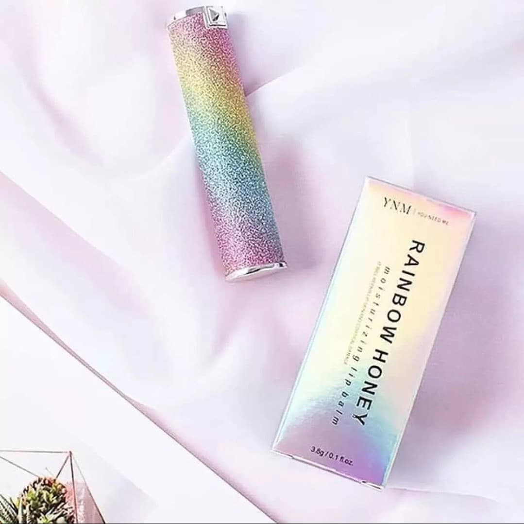 [HÀNG CHÍNH HÃNG ]Son Dưỡng KOREAN Cao Cấp Cầu Vồng YNM Rainbow Honey Lip Balm.