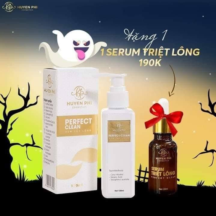 [HCM]kem tẩy lông huyền phi tặng kèm serum triệt lông vĩnh viễn 100%