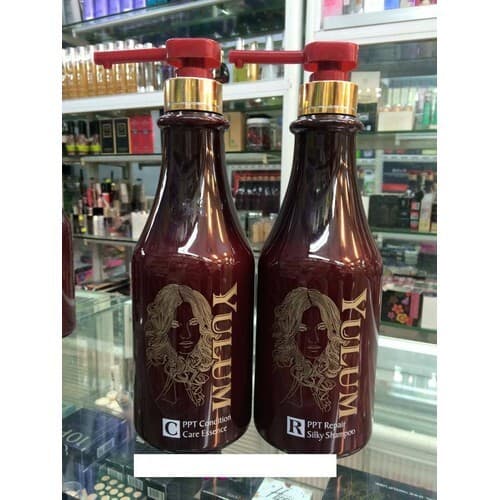 Cặp dầu gội xả Yulum mềm mượt phục hồi tóc 750ml
