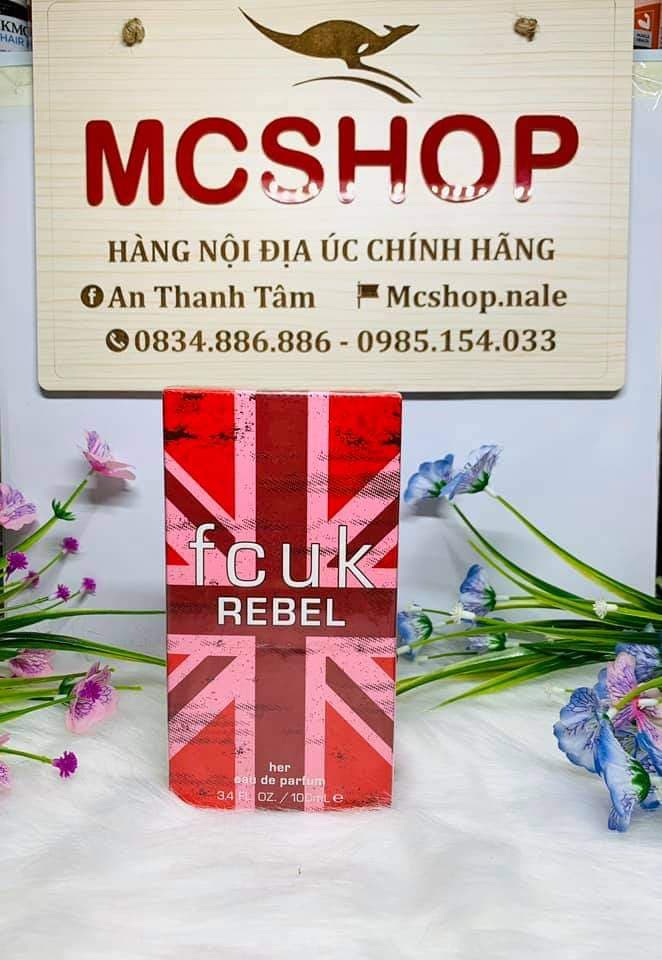 Nước hoa cao cấp nữ FCUK French Connection Rebel eau de parfum 100ml (Mỹ)
