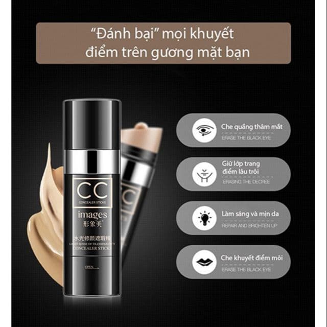 Kem nền dạng thỏi che khuyết điểm cao ccstick