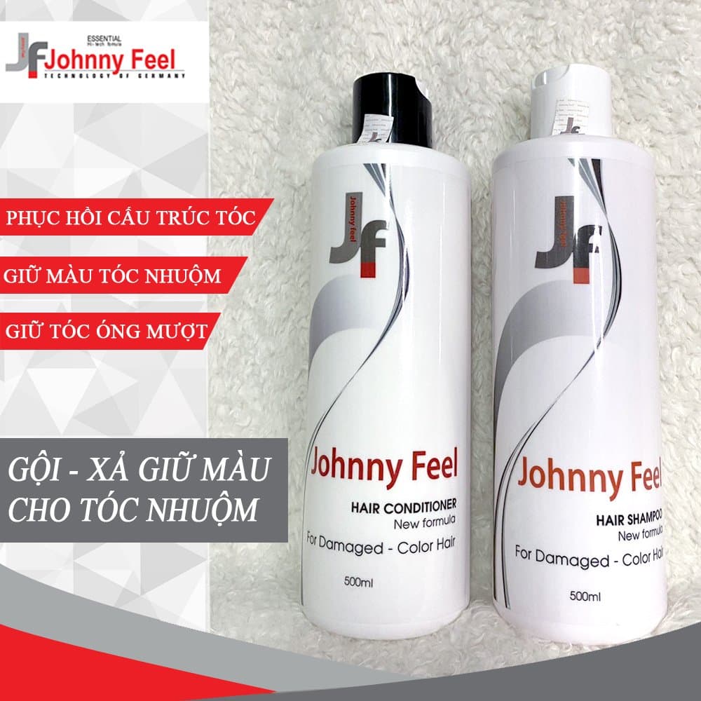 [HCM]Dầu Gội Xả Giữ Màu Chính Hãng Johnny Feel