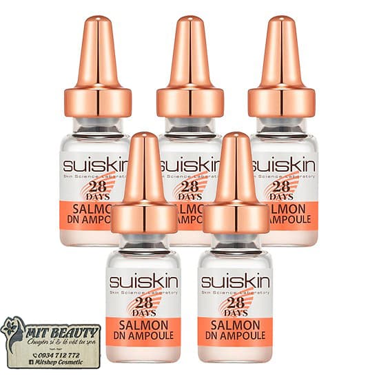 tách lẻ 1 lọ Tế bào gốc Salmon DN Ampoule Dược Mỹ Phẩm Suiskin 28 days