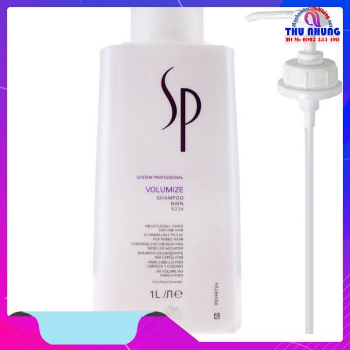 [HCM]Dầu gội làm phồng tóc SP Wella Volume 1000ml