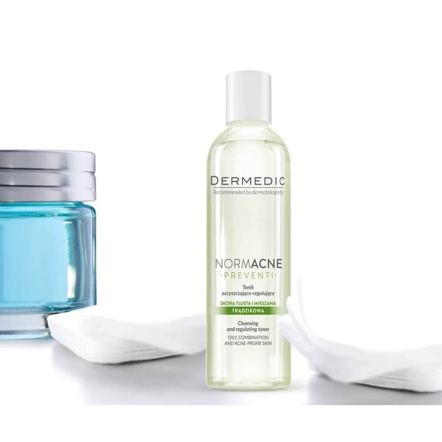 [HCM]Toner làm sạch dành cho da dầu mụn NORMACNE Cleansing and regulating skin tonner 200ml