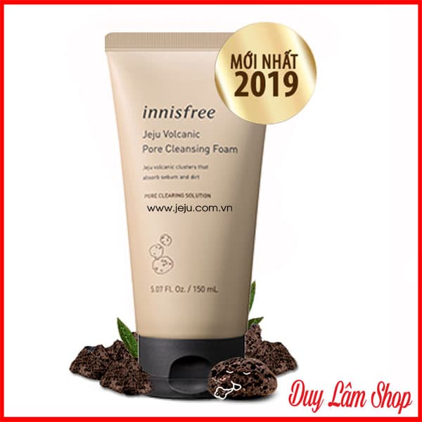 Sữa rửa mặt cho da dầu Innisfree chiết xuất tro núi lửa