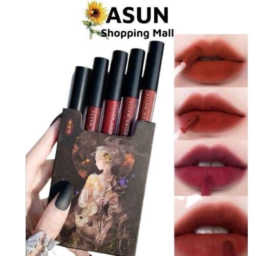 [HCM]Set 5 Son Kem Lì Lâu Trôi Daishiao Matte Siêu Hot Nội Địa