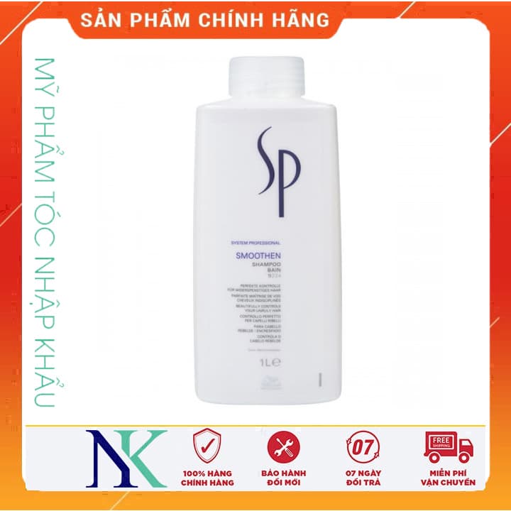 [HCM]Dầu Gội Làm Mượt Tóc Sp Smoothen Shampoo 1000Ml