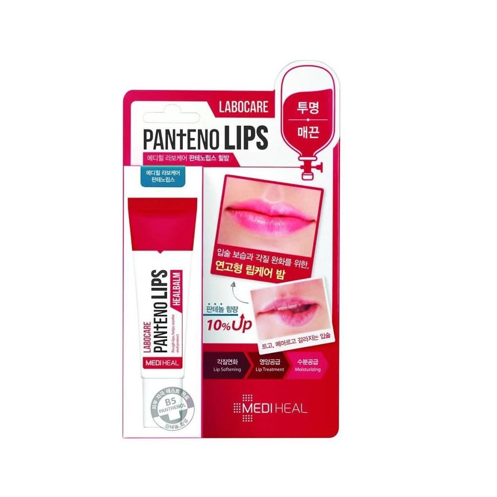 [HCM]MEDIHEAL - Son dưỡng môi giảm thâm dùng ban đêm MEDIHEAL Labocare Pantenolips Healbalm 10ml